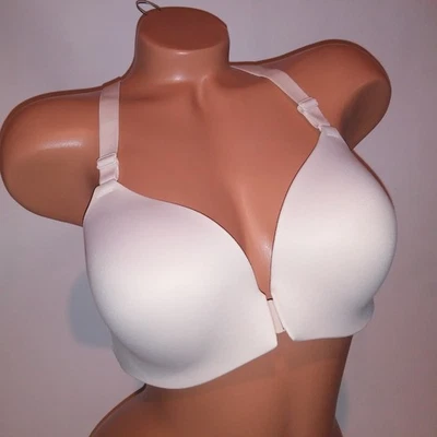 Sujetador Soma Enbliss 38C Beige Cierre Frontal Sólido Espalda Corredora Ligeramente Forrado Inalámbrico Foto 1 de 4