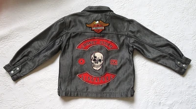 CHAQUETA VAQUERA KIDS ADIVINA CHONET STORM HARLEY-DAVIDSON SINGAPUR, TALLA 6 Foto 1 de 4