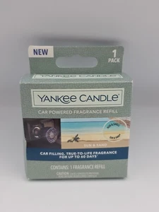 YANKEE CANDLE CAR POWERED FRAGRANCE REFILL SUN&SAND TABLET 1 PACK - Picture 1 of 2