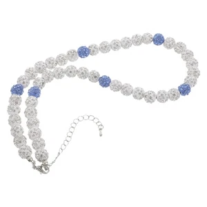  Men’S Hip Hop Baseball Star Necklace - Clay Bead Ball Pendant - Sporty Fashion - Picture 1 of 12