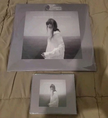 Taylor Swift 'TTPD' the Albatross Vinyl AND collectors CD. SEALED IN PLASTIC. - Image 1 of 4