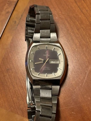 Reloj Hombre Vintage Titoni Space Star Automático 25 Joyas - Día/Fecha - Hecho en Suiza Foto 1 de 4