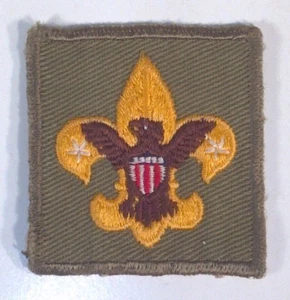Vintage Boy Scouts BSA Tenderfoot Rank 2" Patch Badge  - Picture 1 of 3