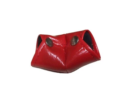 VINTAGE RED Dorcy PAD pro HUFFY Mongoose MX SNAP ON BMX  SINGLE STEM vinyl - Image 1 of 4