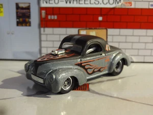 HOT WHEELS LIMITED EDITION 1941 WILLYS GASSER 1:64 SCALE DIECAST DORAMA MODEL C - Picture 1 of 6