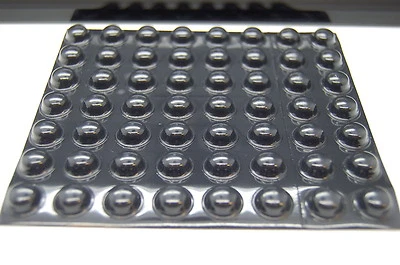 Echtes 3M SJ5003 Schwarz Bumpon, Selbstklebende Gummipuffer, 11.2mm (b)x5.1mm(h) - Bild 1 von 3