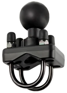 RAM Double U-Bolt Base 1.5" Ball for Rails .75" to 1.25" Diameter RAM-235U - Picture 1 of 1