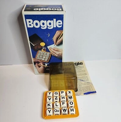 CHOOSE YOUR PART Boggle Board Game Replacement Spare Parts Letters Dice 1976 Set - image 1 of 4