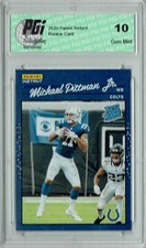 Michael Pittman Jr. 2020 Panini Instant #14 Retro Rookie Card 1/2044 PGI 10