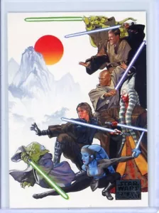 2012 Topps Star Wars Galaxy 7 "JEDI A LA KUROSAWA" Conjunto Base Tarjeta #52 - Imagen 1 de 2