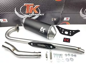 Turbokit Quad ATV Edelstahl Sport Auspuff Arctic Kymco 4T MXU KXR 250 300 4 Takt - Bild 1 von 5