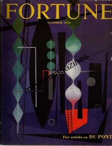 1950 Fortune October - Dupont Issue; the Real sugar shortage; the next Russian - Picture 1 of 1