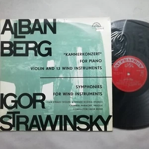 Supraphon LP SUA ST 50679: Berg - Chamber Concerto etc. / Libor Pešek etc. - Picture 1 of 4