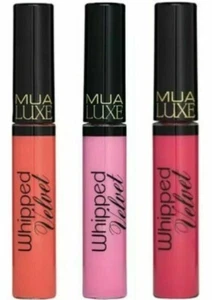 MUA Luxe Whipped Velvet Lipgloss Lip Gloss ~ Choose Your Shade