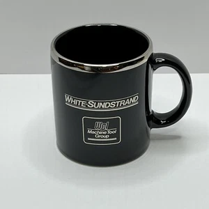 Waechtersbach White Sundstrand WCI Machine Tool Group Black Silver Coffee Mug - Picture 1 of 6