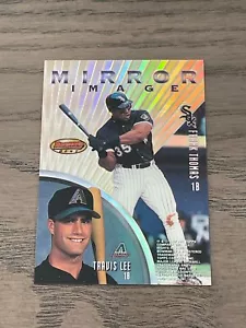 1997 Bowman’s Best Mirror Image Refractor Frank Thomas Lee Bagwell Lee #MI2 - Picture 1 of 2