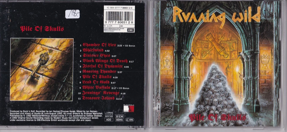 Running Wild -Pile Of Skulls- CD Electrola - Bild 1 von 1