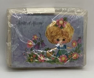 Vintage Sealed Pack Of 12 Sangamon Thank You Notes - Picture 1 of 4
