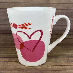 Starbucks Heart Arrow Kaffeebecher Tasse Valentinstag Liebe 2016 12 fl oz - Bild 1 von 10
