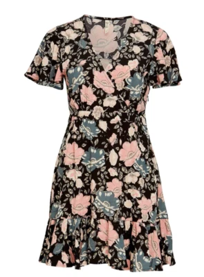 Mini Vestido Winona Spell & The Gypsy Collective en Carbón Floral Talla Mediana Foto 1 de 4