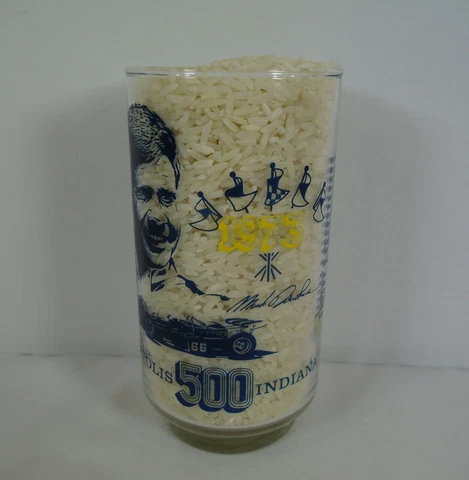 1973 Indianapolis 500 Mark Donohue Sunoco Penske Racing Collector Glass Cover