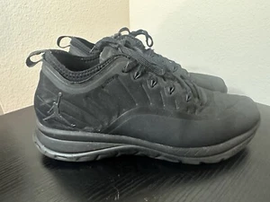 Nike Air Jordan Trainer Prime XII Triple Black Mens Sz 9 Athletic Shoes Sneakers - Picture 1 of 9