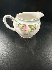 vintage porcelain creamer Floral Rose - Picture 1 of 2