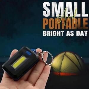 Mini Camping Porte-clés Lampe de poche porte-clés Ultra lumineux Torche LED