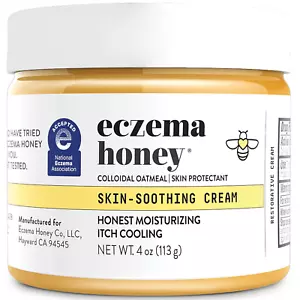 EKZEMHONIG Original Hautberuhigende Creme - Bio Hand & Körper Ekzem Linderung - - Bild 1 von 6