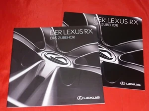 Folleto de accesorios LEXUS RX + lista de precios de 2009 - Imagen 1 de 2