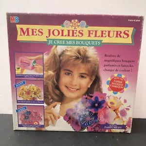 VINTAGE MES JOLIES FLEURS JE CRÉE MES BOUQUETS JEU MB EPOQUE TÉLÉPHONE SECRET - Bild 1 von 8