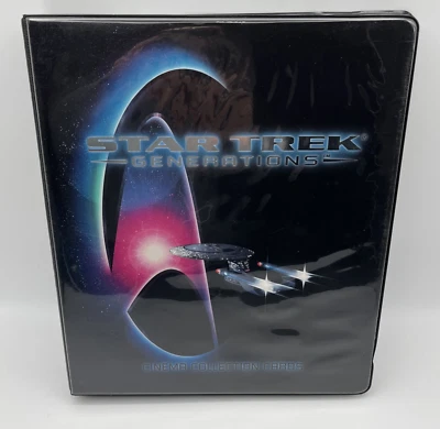 Star Trek Generations Cinema Collection Juego Completo 72 Cartas Carpeta Skybox 1994 Foto 1 de 4
