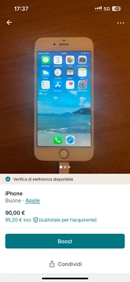 Apple iPhone 6S - 16GB - Grigio Siderale (Sbloccato) - Immagine 1 di 3