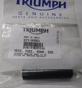 OEM TRIUMPH DAYTONA BONNEVILLE ROCKET SPRINT FUEL PUMP HOSE T3620395 V23-27G - Picture 1 of 3