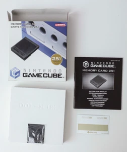 Original Nintendo GameCube Memory Card Speicherkarte 251 Blocks Komplett wie NEU - Picture 1 of 4