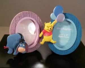 Disney Winnie the Pooh Small Photo Frames - Set of 2 - Picture 1 of 7