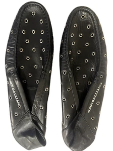 JOHN GALLIANO Men’s Leather Driving Loafers,Color Black,Size 13. Retail is $525. - Picture 1 of 19