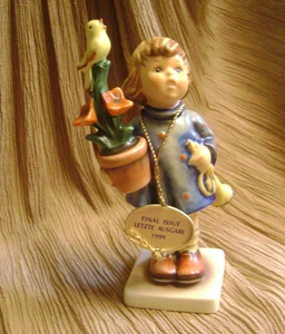 1999 FINAL ISSUE JM HUMMEL/GOEBEL #17/0 GERMANY CONGRADULATIONS FIGURINE- BOX - Picture 1 of 12