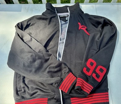 Y2K Vintage Hip Hop Rocawear Track Jacket Mens Full Zip Embroidered Logo Size XL - Image 1 of 3