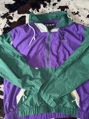 Chaqueta cortavientos vintage IZOD Track Suit XL  Foto 1 de 4