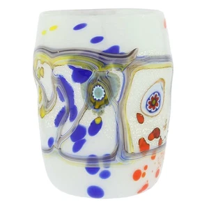 Vaso de vidrio de arte moderno GlassOfVenice Murano - blanco - Imagen 1 de 5