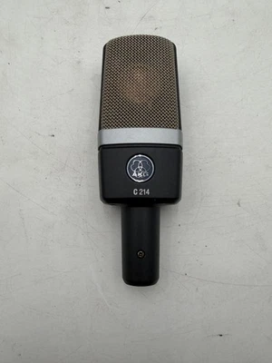 AKG C214 Large-Diaphragm Condenser Microphone - Matte Gray Black - Image 1 of 4