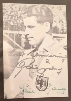 Paul Janes handsignierte Autogrammkarte,autograph,DFB,WM 1934,Fortuna Düsseldorf - Bild 1 von 2