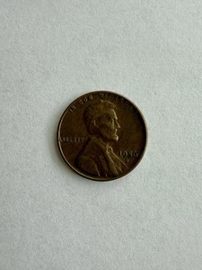 1956-D Wheat Penny ~ Rare Error ~ “L” In Liberty On Rim - Picture 1 of 2