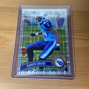 2011 Topps Chrome Randy Moss #101 Xfractor Tennessee Titans HOF NFL Football - Bild 1 von 2