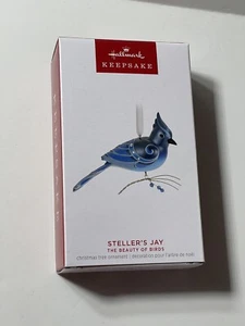 HALLMARK GEDENKEN 2023 DIE SCHÖNHEIT DER VÖGEL STELLAR'S JAY - Bild 1 von 3
