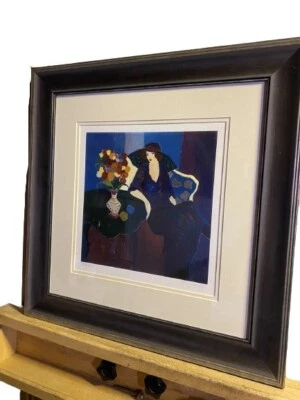 Serigrafía Itzchak Tarkay firmada a mano edición limitada enmarcada personalizada Foto 1 de 4