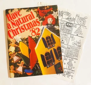 Have a Natural Christmas ‘82 Vintage Paperback Book 1980’s Holiday Arts Crafts - Bild 1 von 7