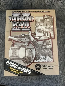 World War II European Theater of Operations Expanded SPI TSR 1990 LAMINATED MAPS - Picture 1 of 22