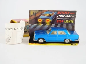 Dinky Toys GB N° 160 Mercedes Benz 250 SE Mai Giocato In Scatola - Foto 1 di 13